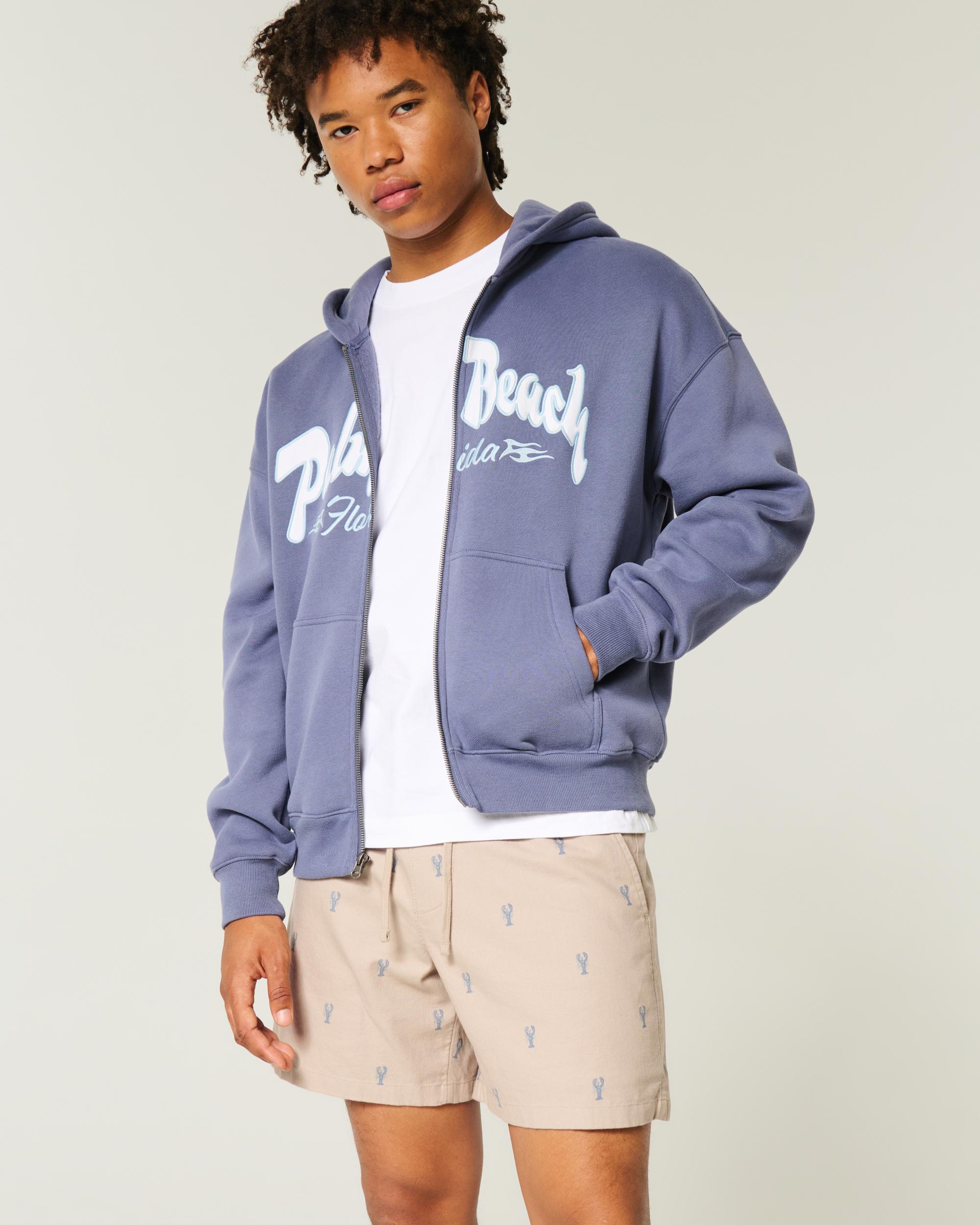 Mid-Thigh Twill Pull-On Shorts Product Image