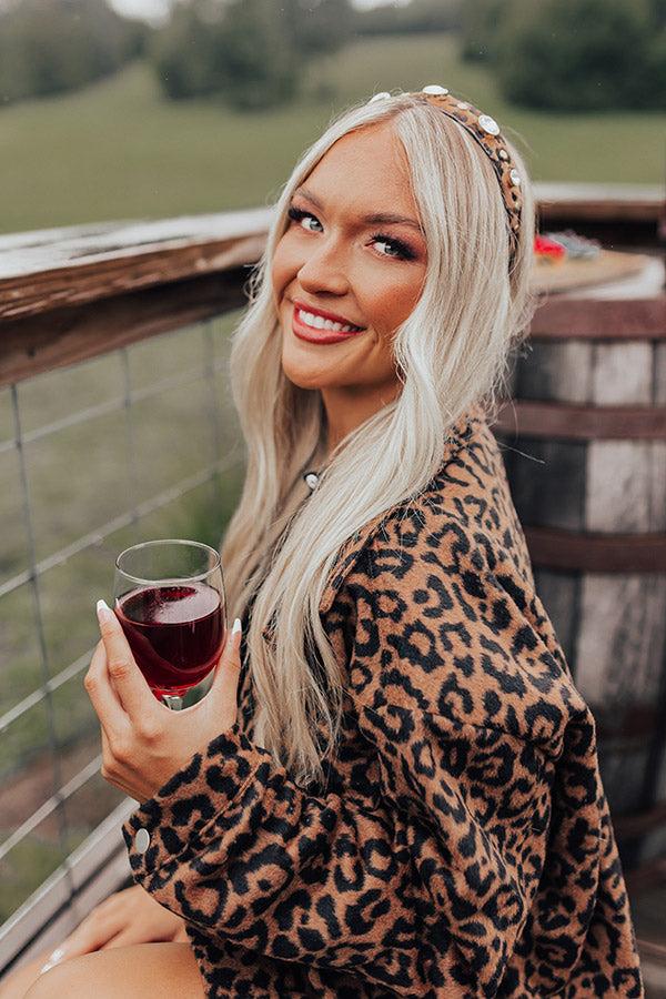 Happy Photos Embellished Leopard Headband Product Image