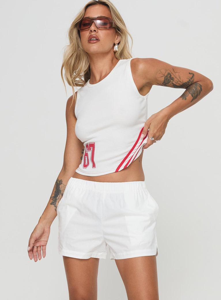 Sunkiss Shorts White Product Image