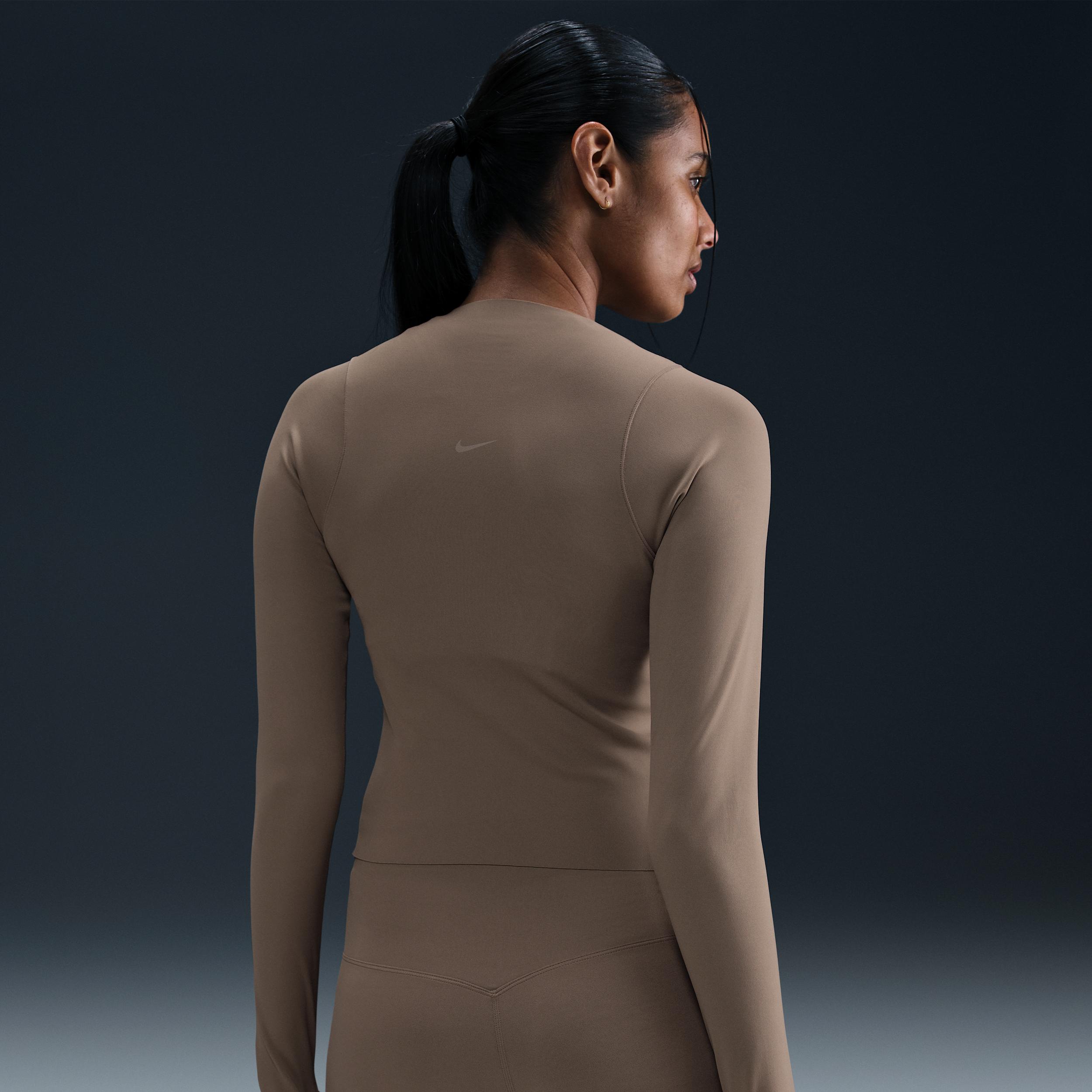 Nike Women's Zenvy Dri-FIT Long-Sleeve Top Product Image