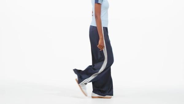 Adicolor Satin Wide Leg Track Pants Product Image