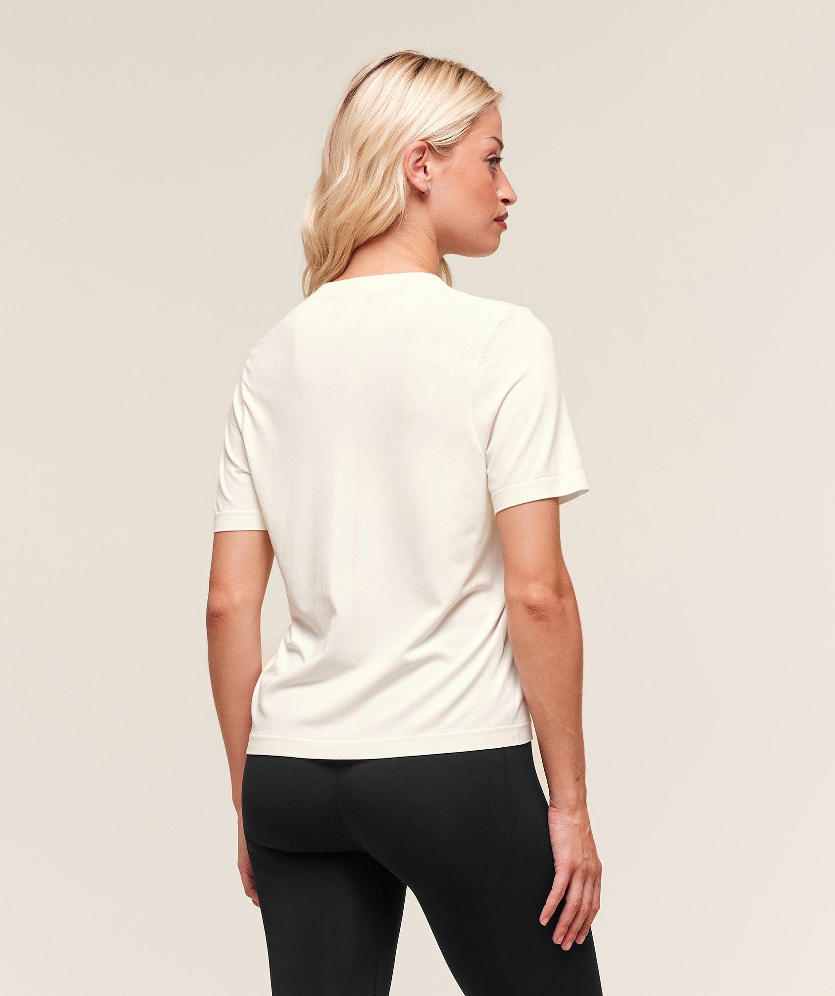 Gymshark Everyday Seamless T-Shirt - Soft White Female Product Image