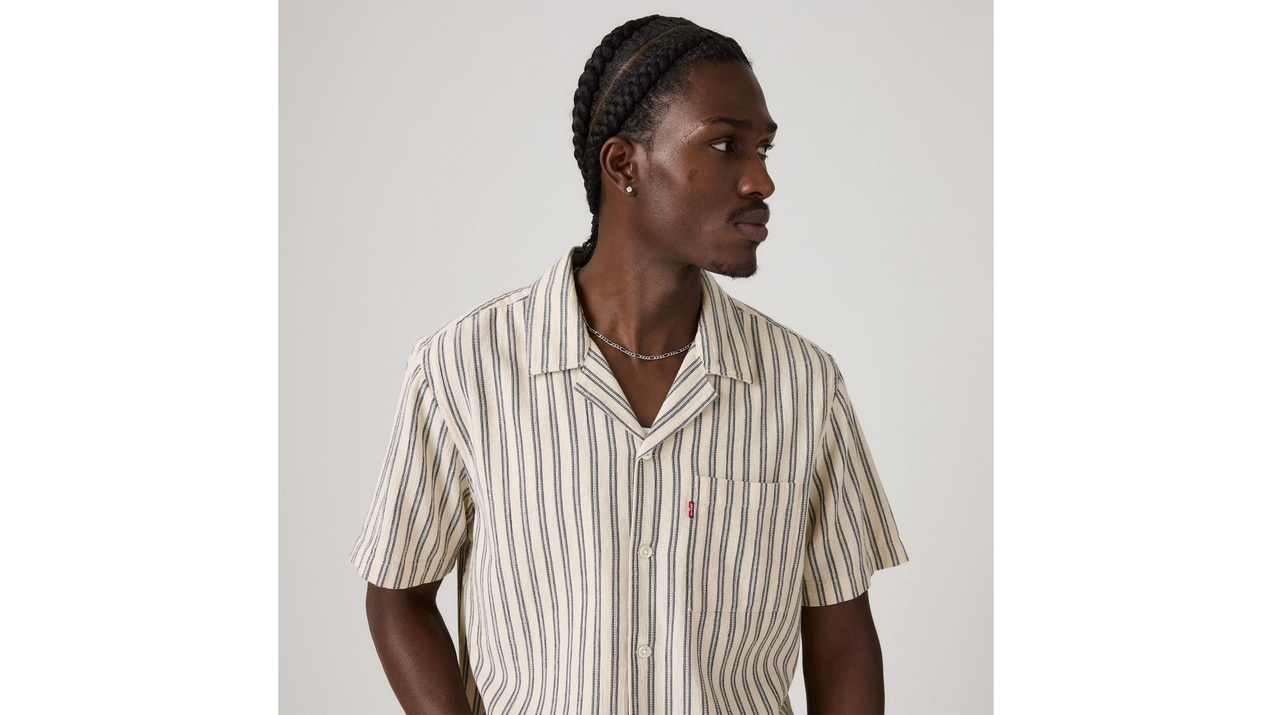 Short-Sleeve Sunset Standard Camp Shirt Product Image