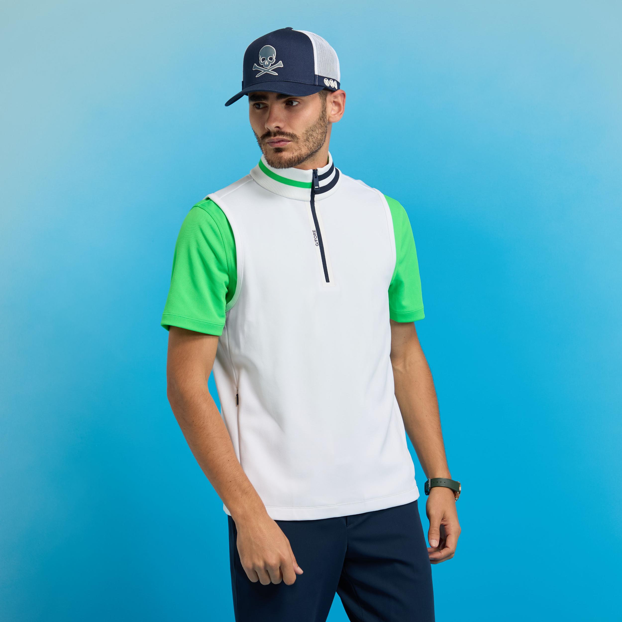 DOUBLE KNIT PIQUÉ VEST Product Image