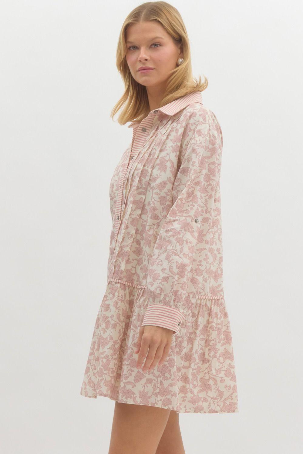 Sunday Rosè Mini Dress Product Image