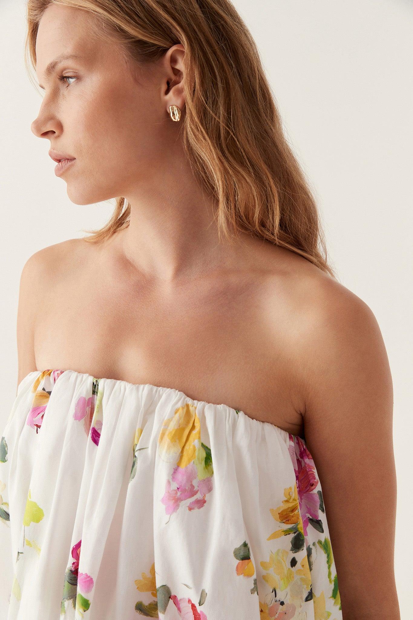 Ayla Strapless Mini Dress Product Image