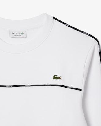 Logo Trim Fleece Sweatshirt Product Image