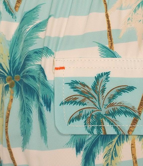 Tommy Bahama Naples Palmero Stripe 6#double; Inseam Swim Trunks Product Image