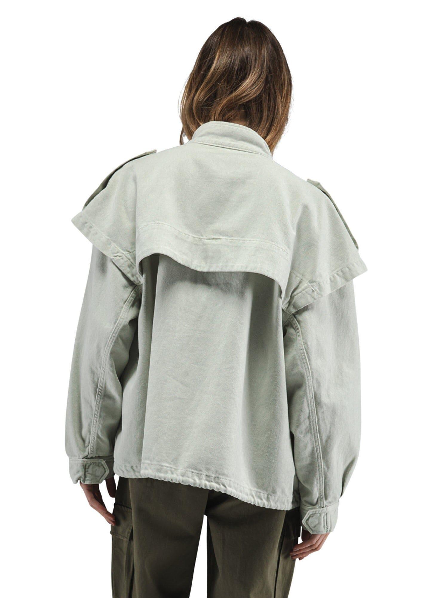 OVERSIZED CTN UTILITY JACKET W Female Product Image