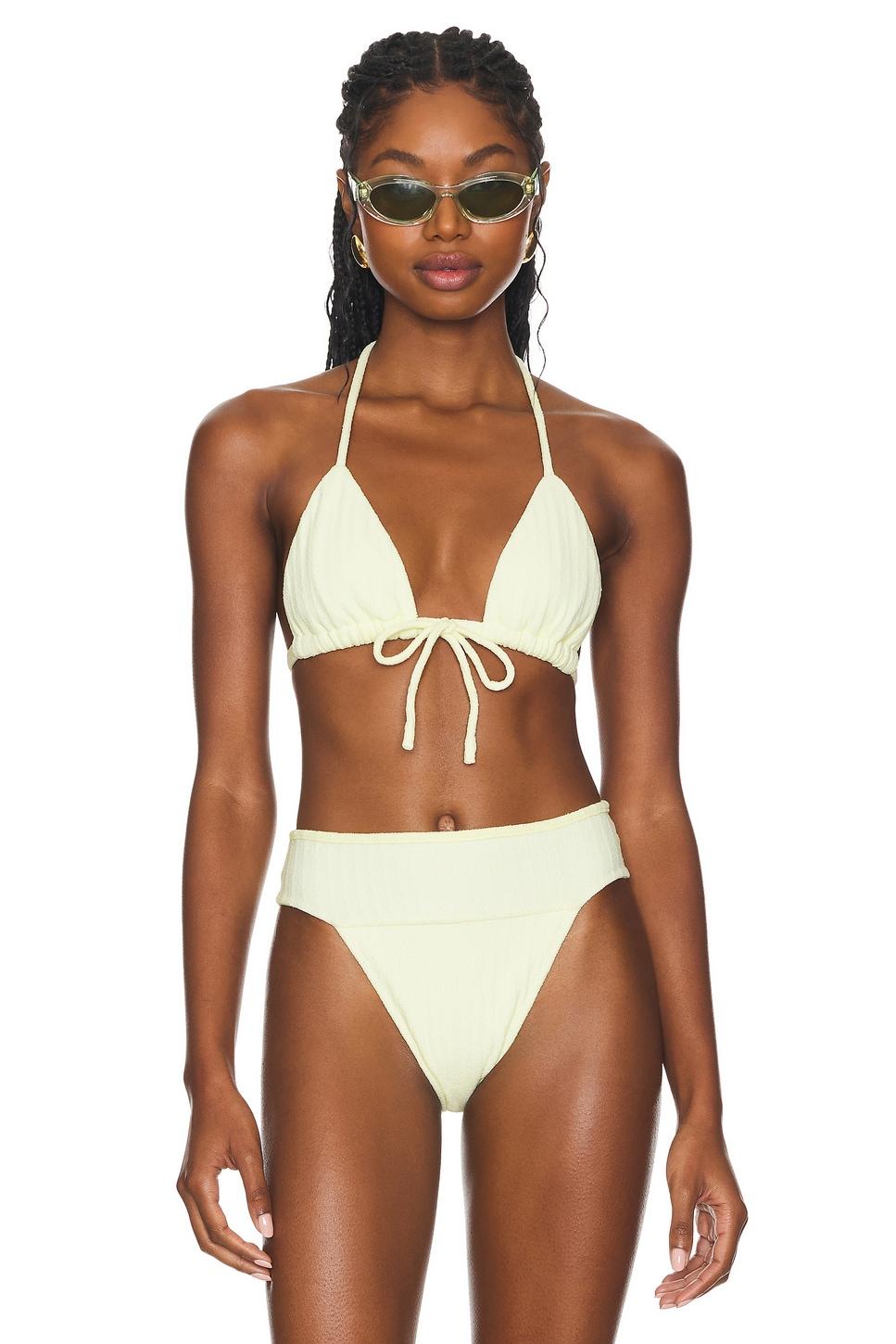 Triangle Ties Variation Bikini Top Montce Swim Product Image