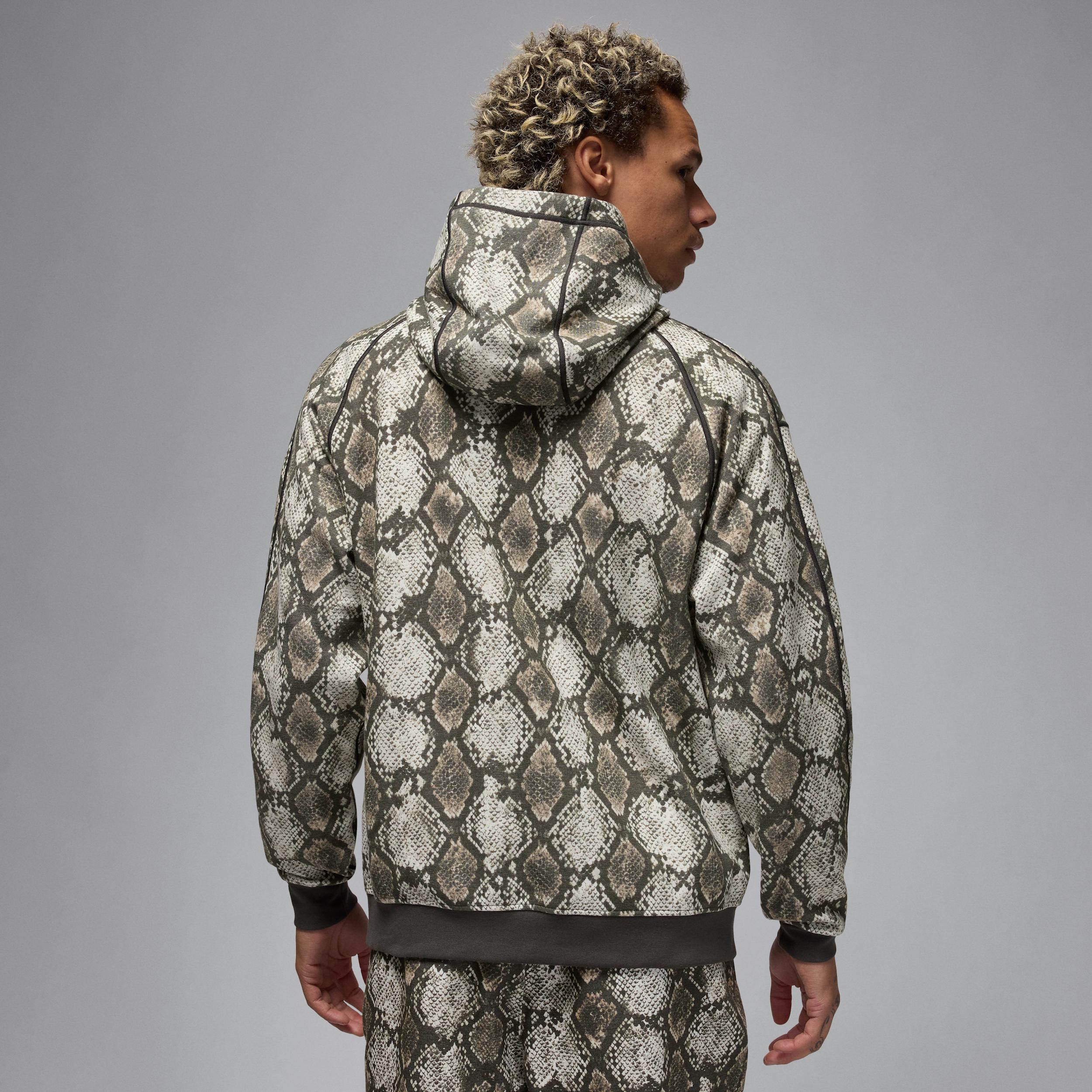 Mens Jordan Sport Hoop Fleece Dri-FIT Printed Pullover Hoodie | HF9894-133 Product Image