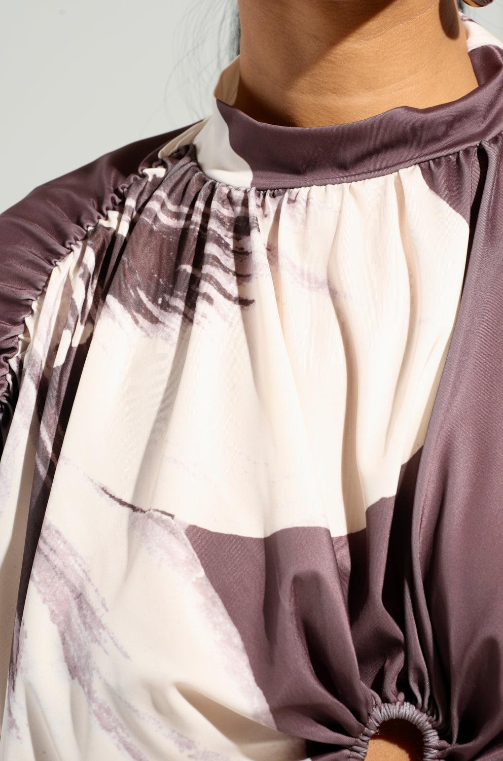 SPIN MY HEAD BLOUSE Product Image