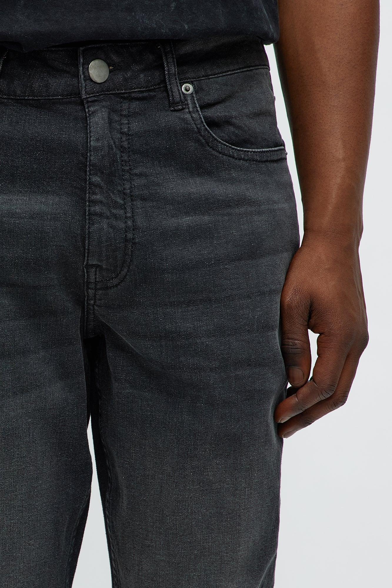 Be Resilient Embroidered Skinny Jeans - Black Wash Product Image