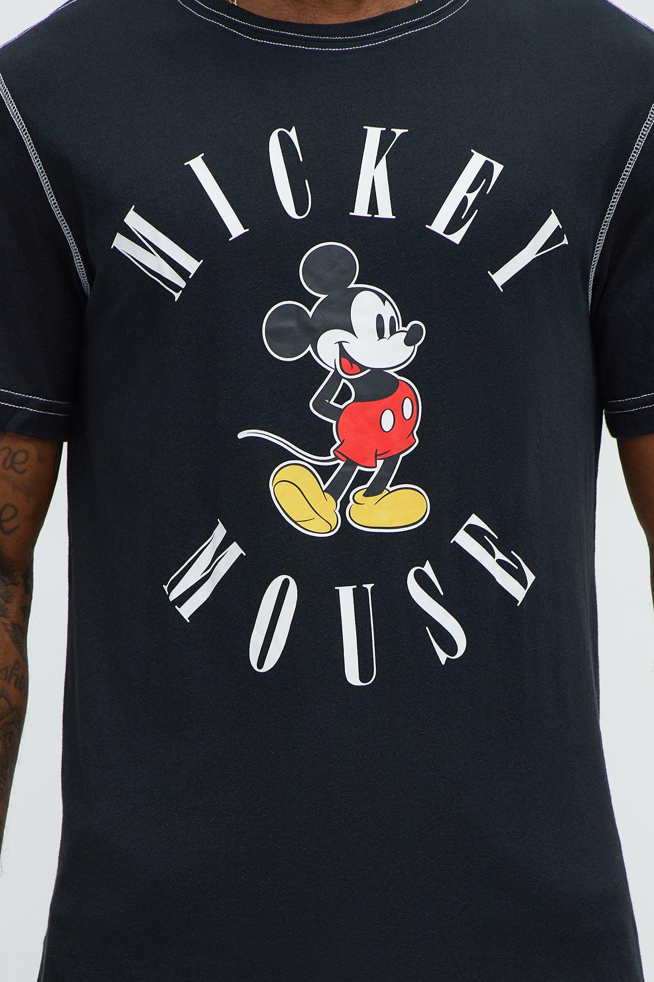 Disney Mickey Club Member Short Sleeve Tee - Black Male Product Image