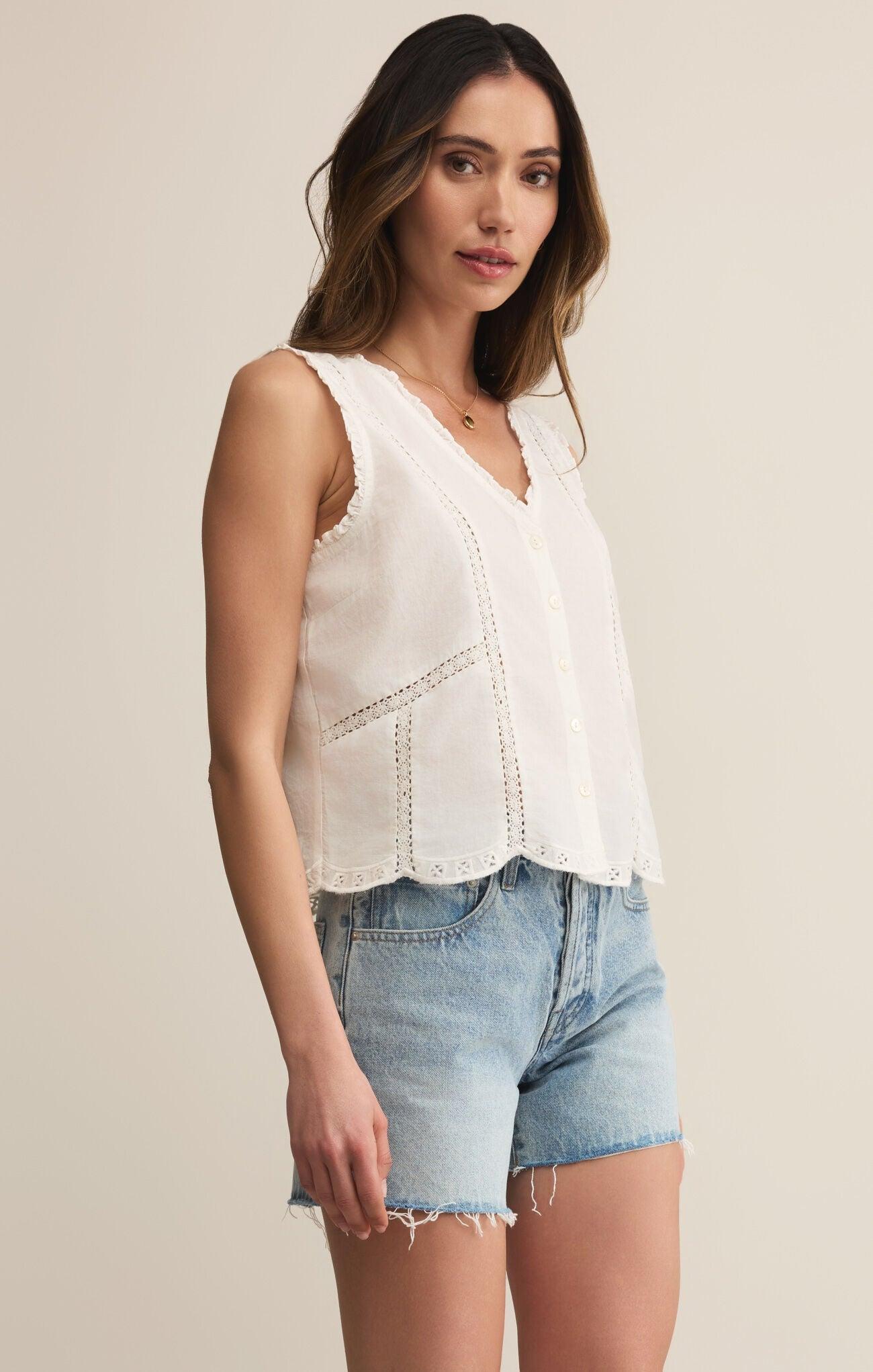 Tomi Embroidered Tank Product Image