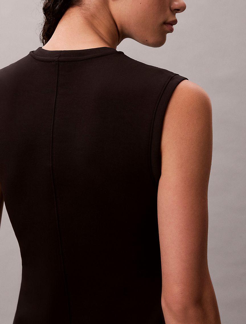 Smooth Sleeveless Mini Dress Product Image