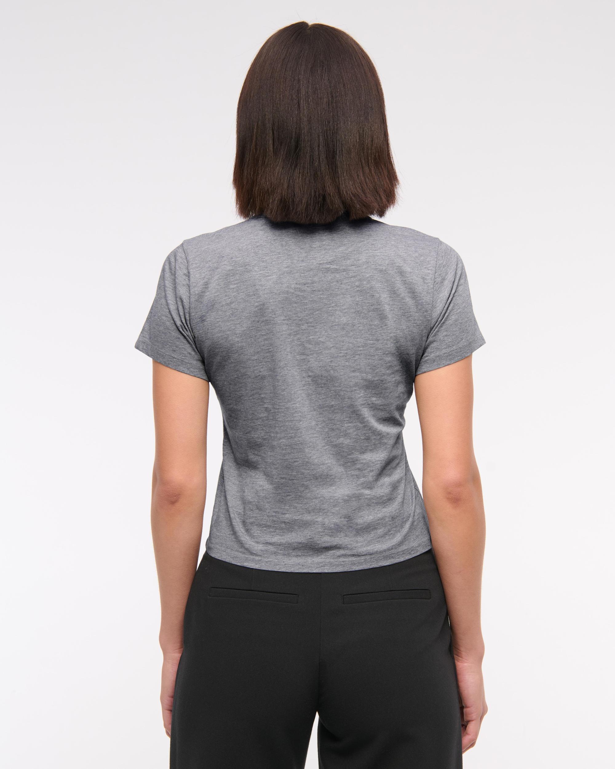 Essential Polished Body-Skimming Tee Product Image
