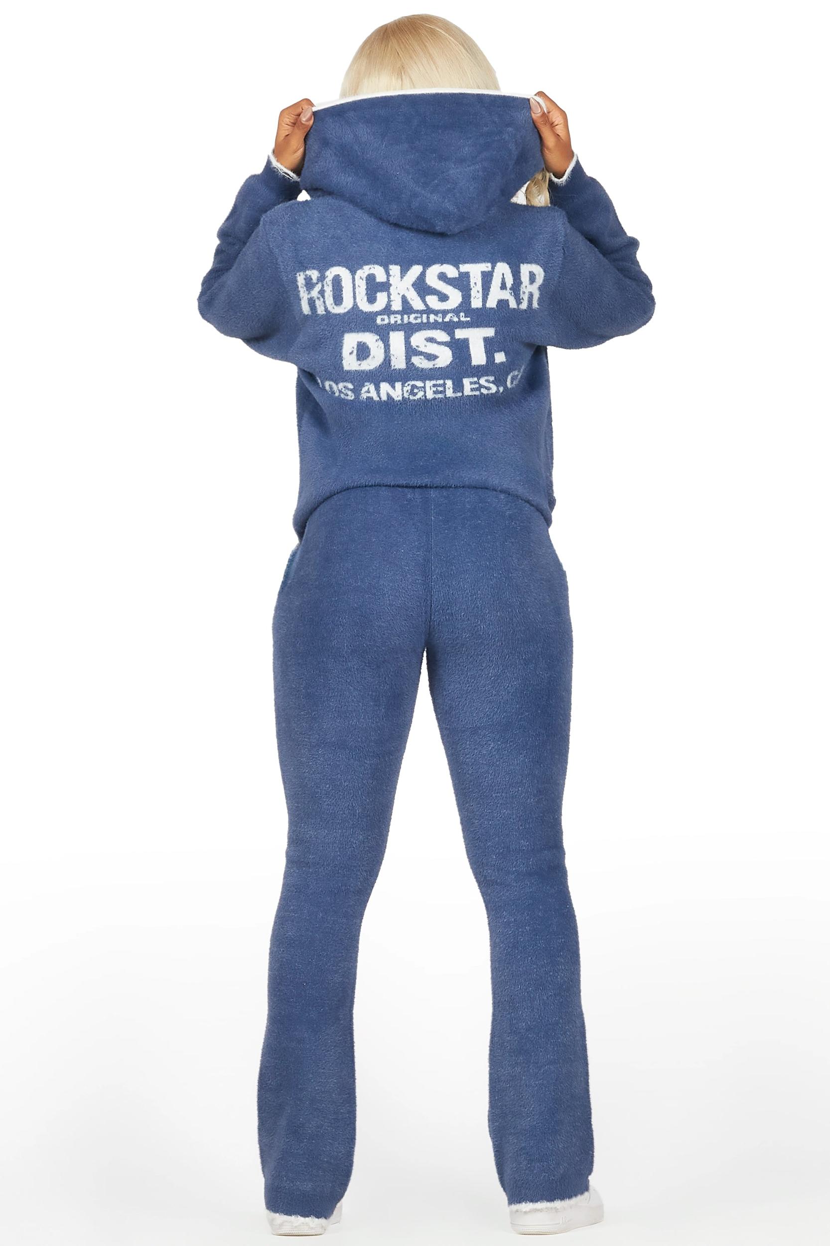 Talisha Navy Super Stacked Trackset Female Product Image