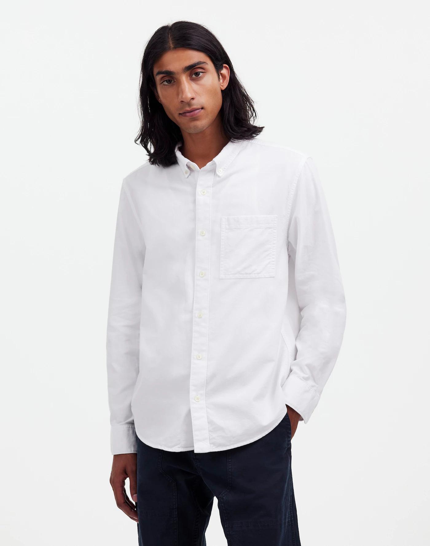 The Vintage-Worn Oxford Shirt Product Image