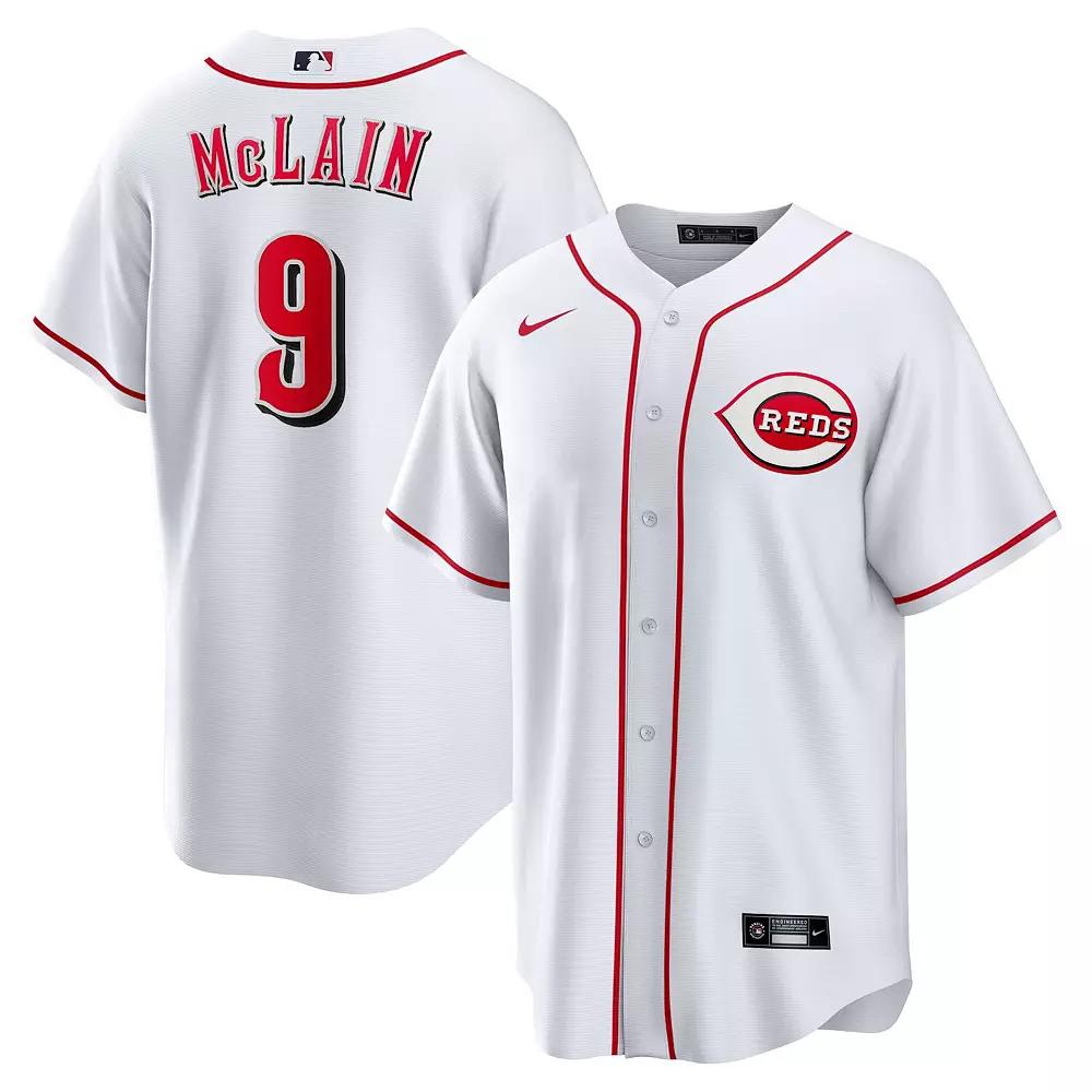 Men's Nike Matt McLain White Cincinnati Reds Home Replica Jersey,  Product Image