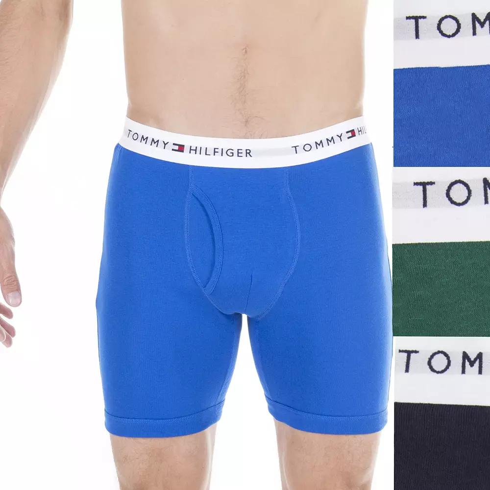 Men's Tommy Hilfiger 3-pack Cotton Classic Boxer Briefs,  Product Image