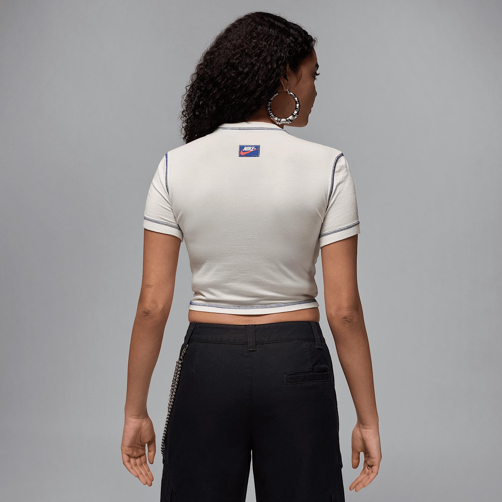 Jordan Rare Air Women's Cropped Short-Sleeve T-Shirt Product Image