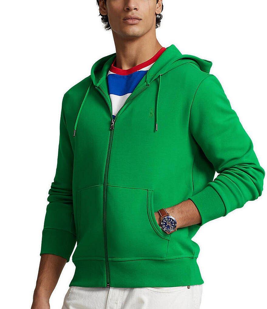 Polo Ralph Lauren Double-Knit Full-Zip Hoodie Jacket Product Image