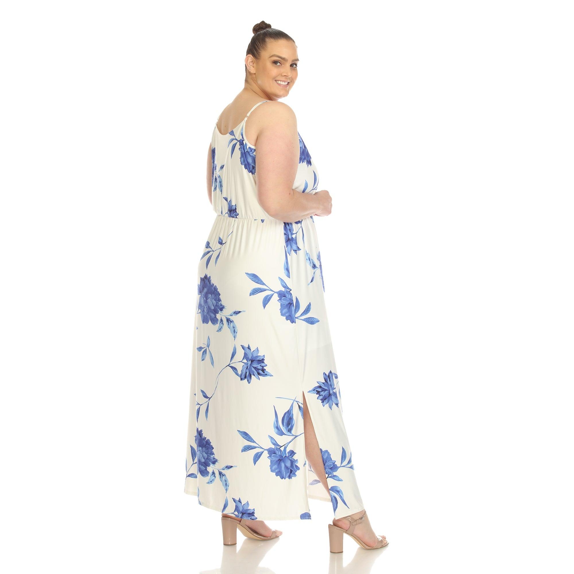 Floral Strap Maxi Dress - Plus Product Image