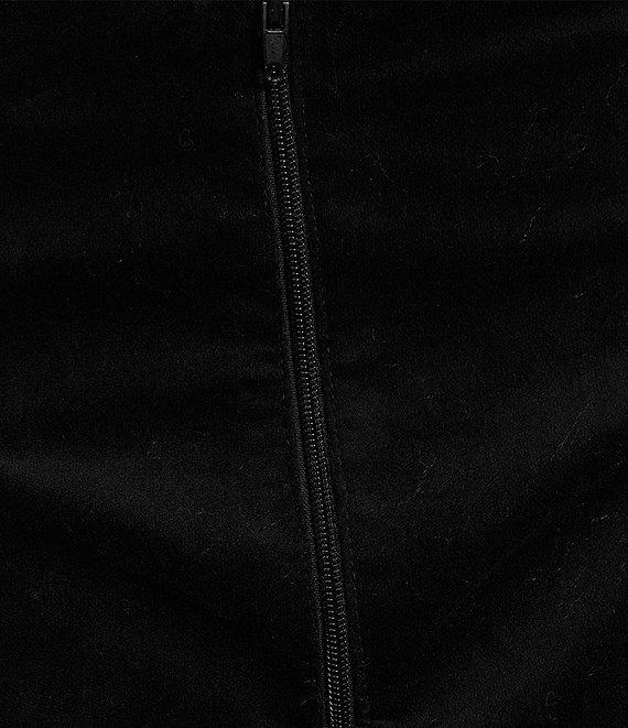 Copper Key Velveteen Mini Skirt Product Image