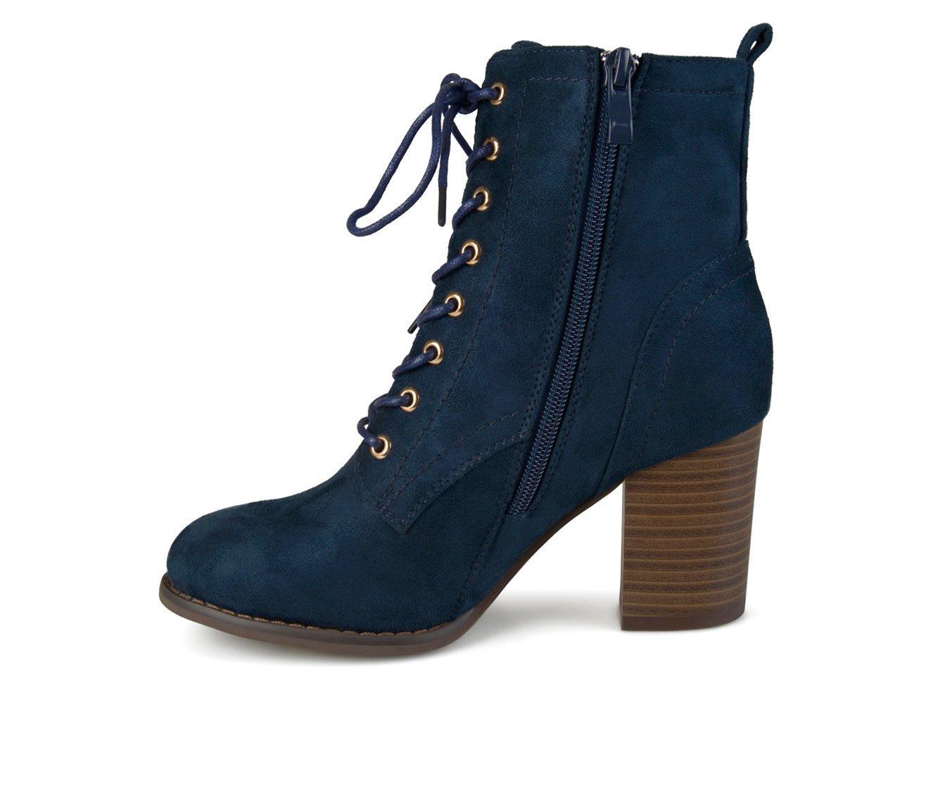 Women's Journee Collection Baylor Lace-Up Booties Product Image