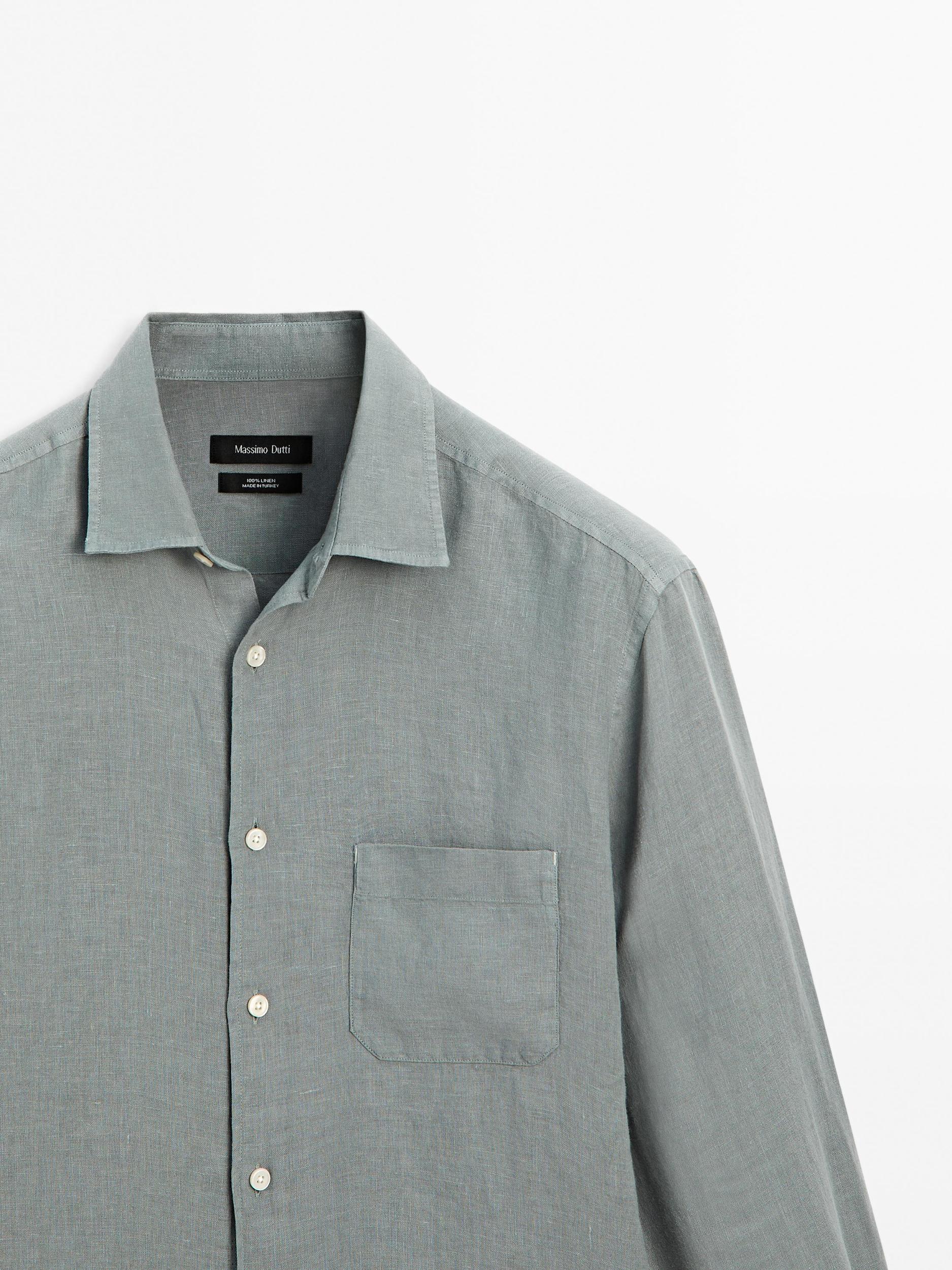 Regular fit shirt with pocket detail Product Image