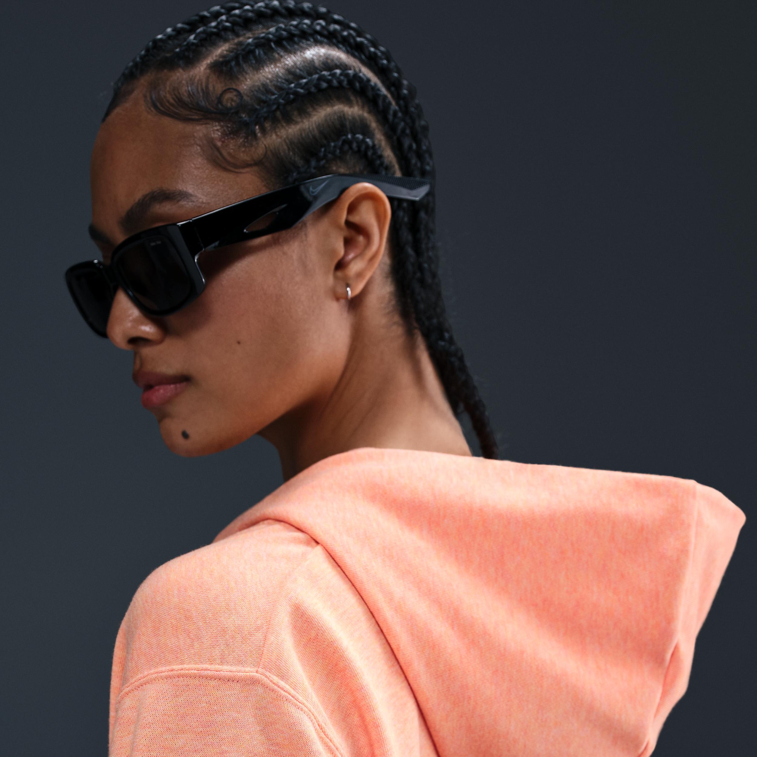 Womens Nike Sportswear Chill Terry Loose Full-Zip French Terry Hoodie | FN2415-844 Product Image