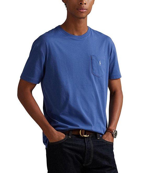 Polo Ralph Lauren Classic Fit Jersey Short Sleeve Pocket T-Shirt Product Image