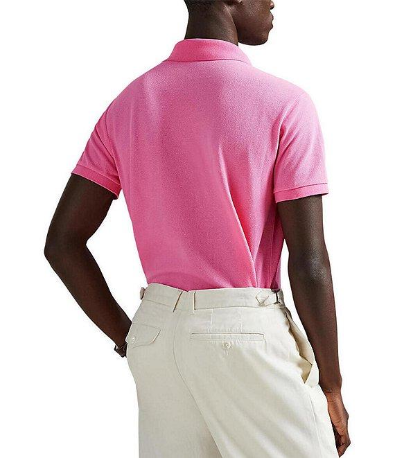Polo Ralph Lauren Classic Fit Solid Cotton Mesh Polo Shirt Product Image