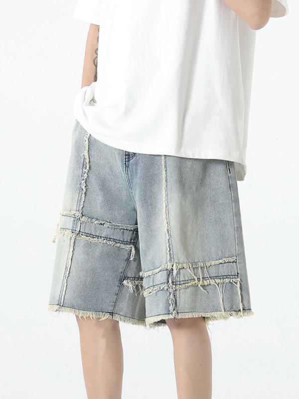 Men's Raw Trim Splice Shorts Product Image