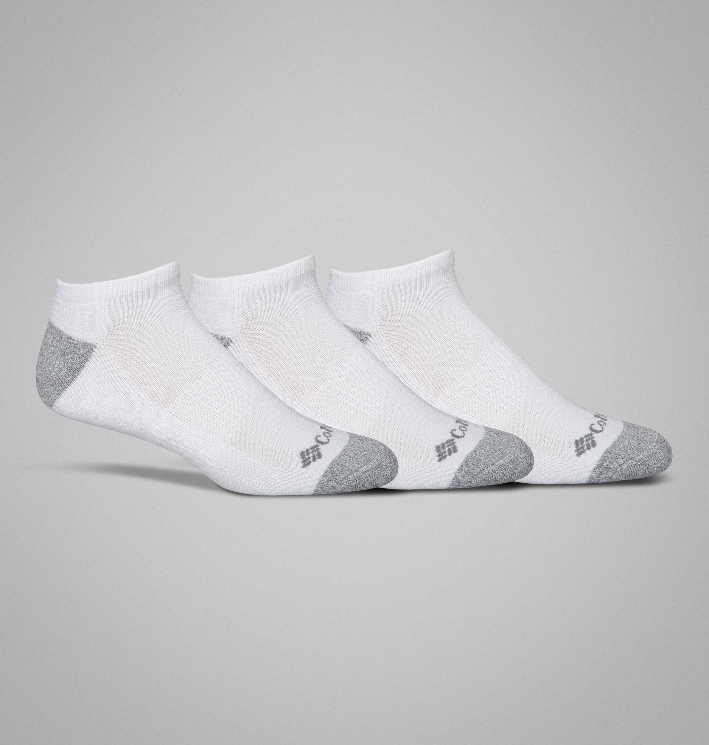 Columbia Mens Half Cushion No-Show Socks - 3 Pack- Product Image