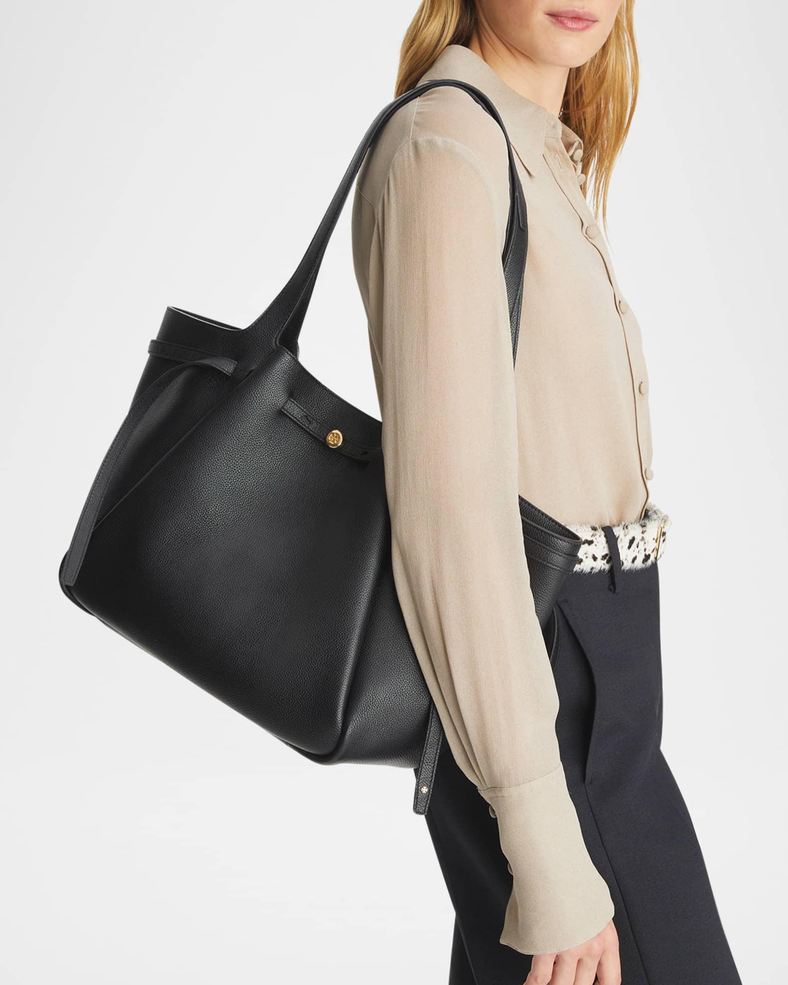 Romy Pebbled Leather Tote Bag Product Image