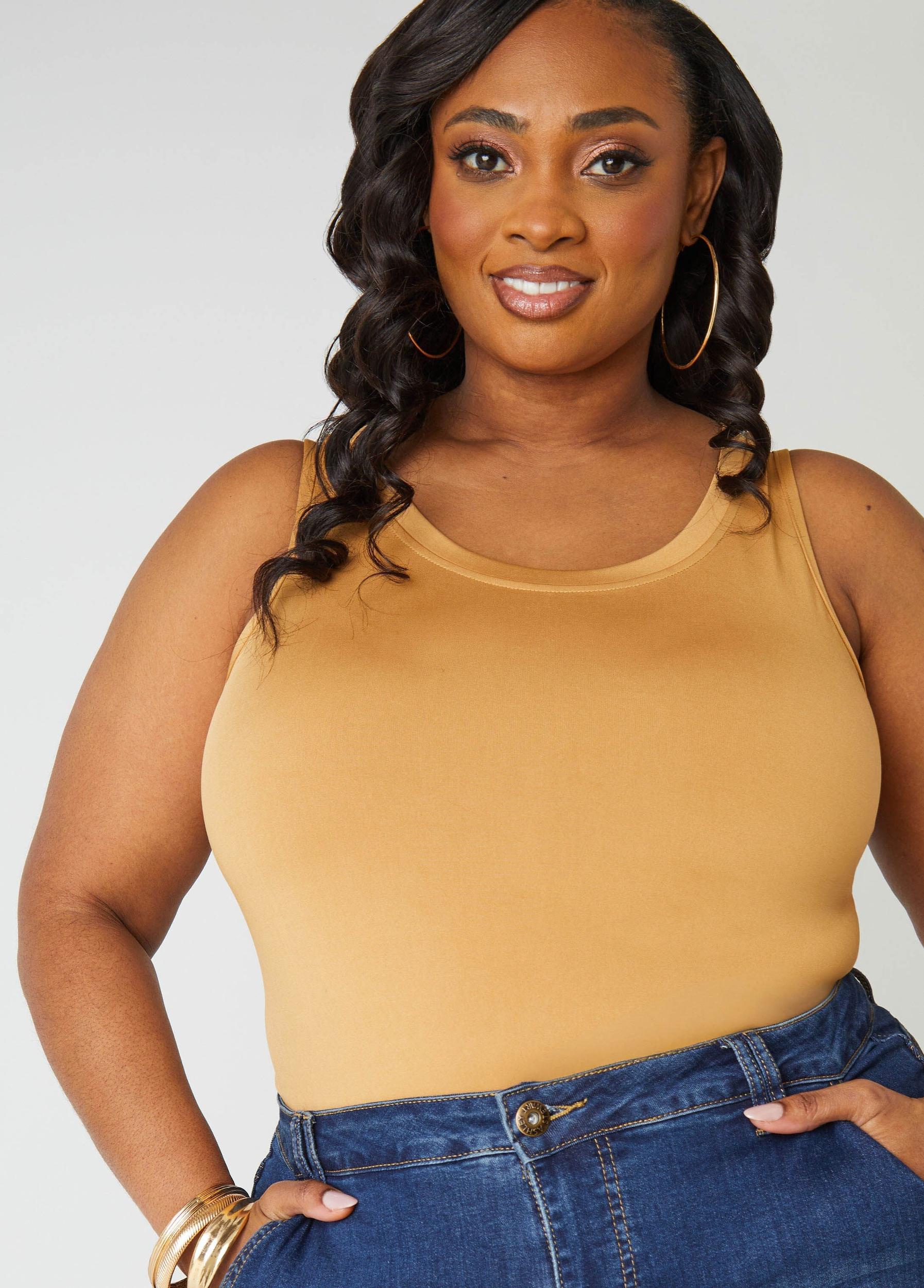 Plus Size The Basic Tank Top Ashley Stewart Product Image
