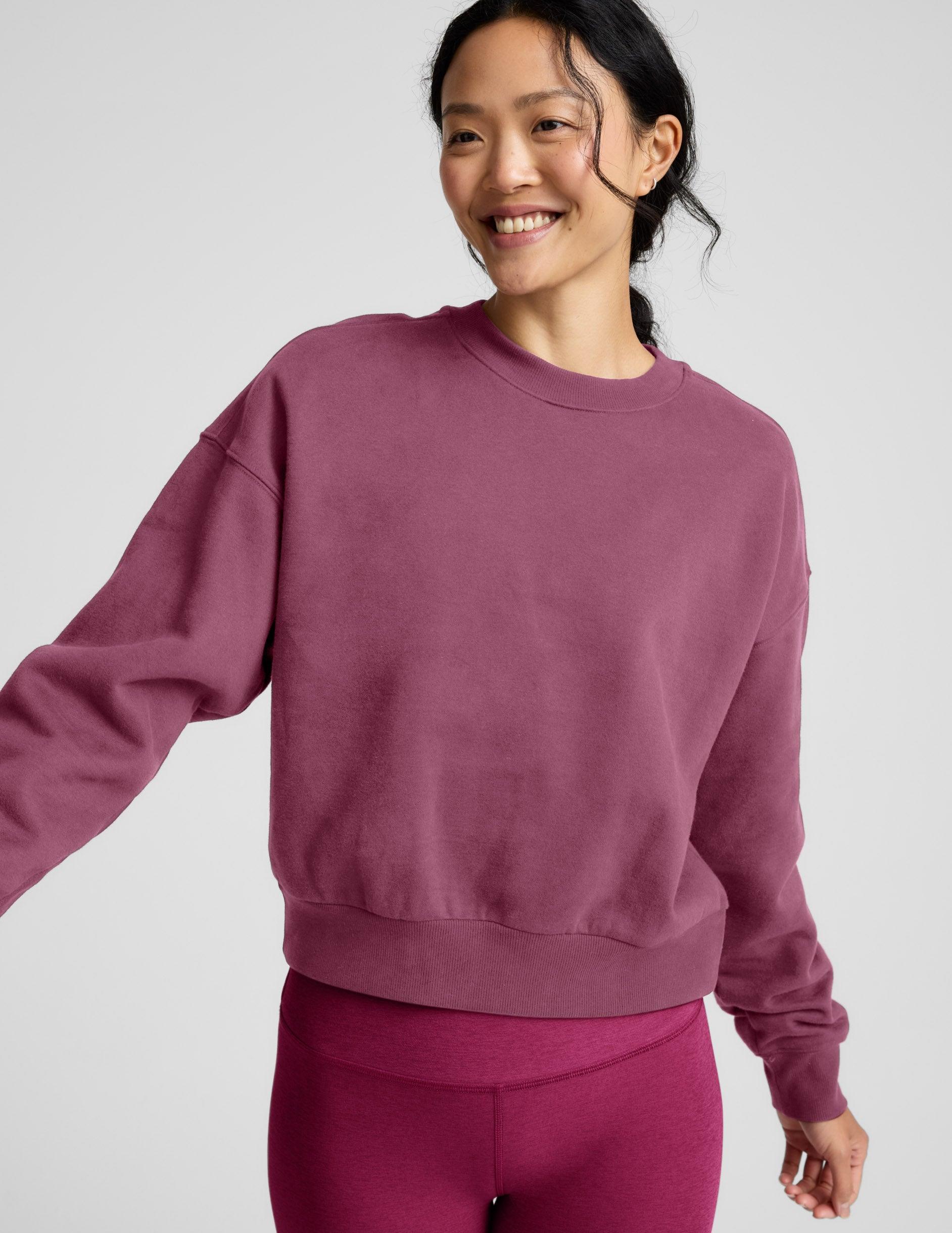 LuxeFleece Crewneck Sweatshirt Product Image