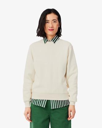 Embossed Logo Cotton Sweatshirt Product Image