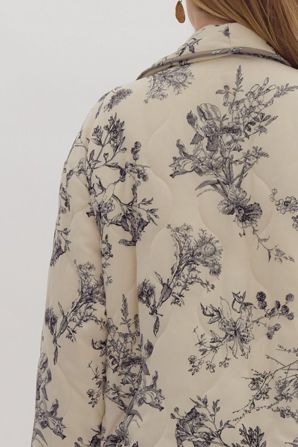 Layers Of Love Floral Quilted Jacket *FS Product Image