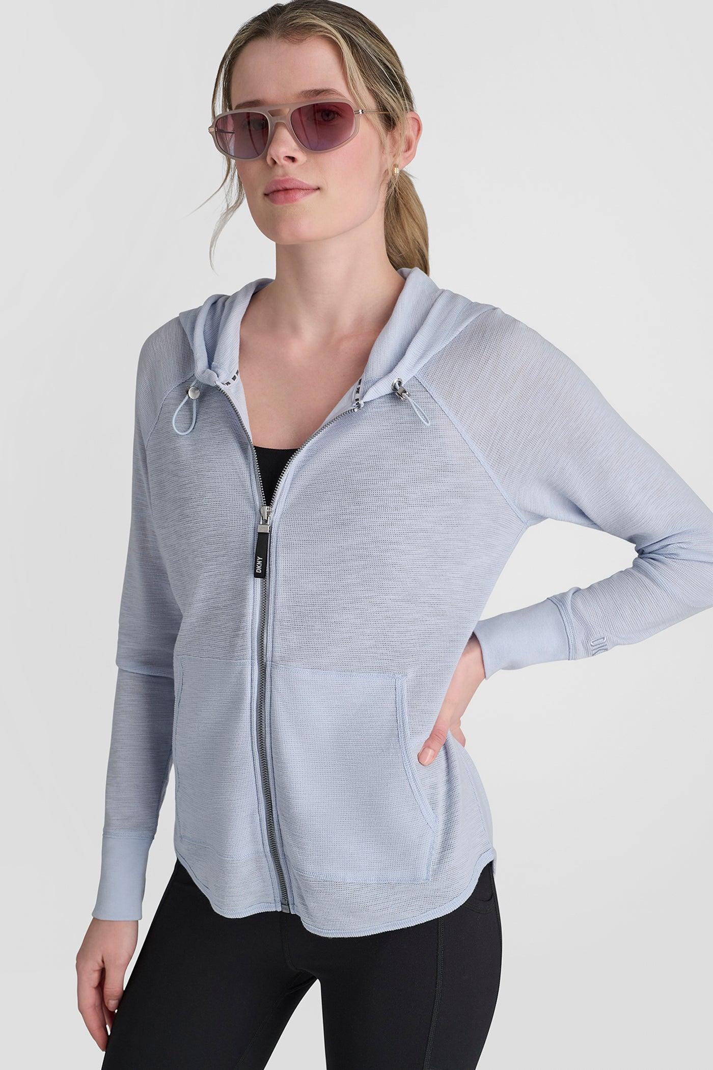 MINI WAFFLE FULL-ZIP HOODIE Product Image
