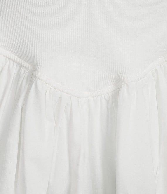 GB Square Neck Sleeveless Bubble Mini Dress Product Image