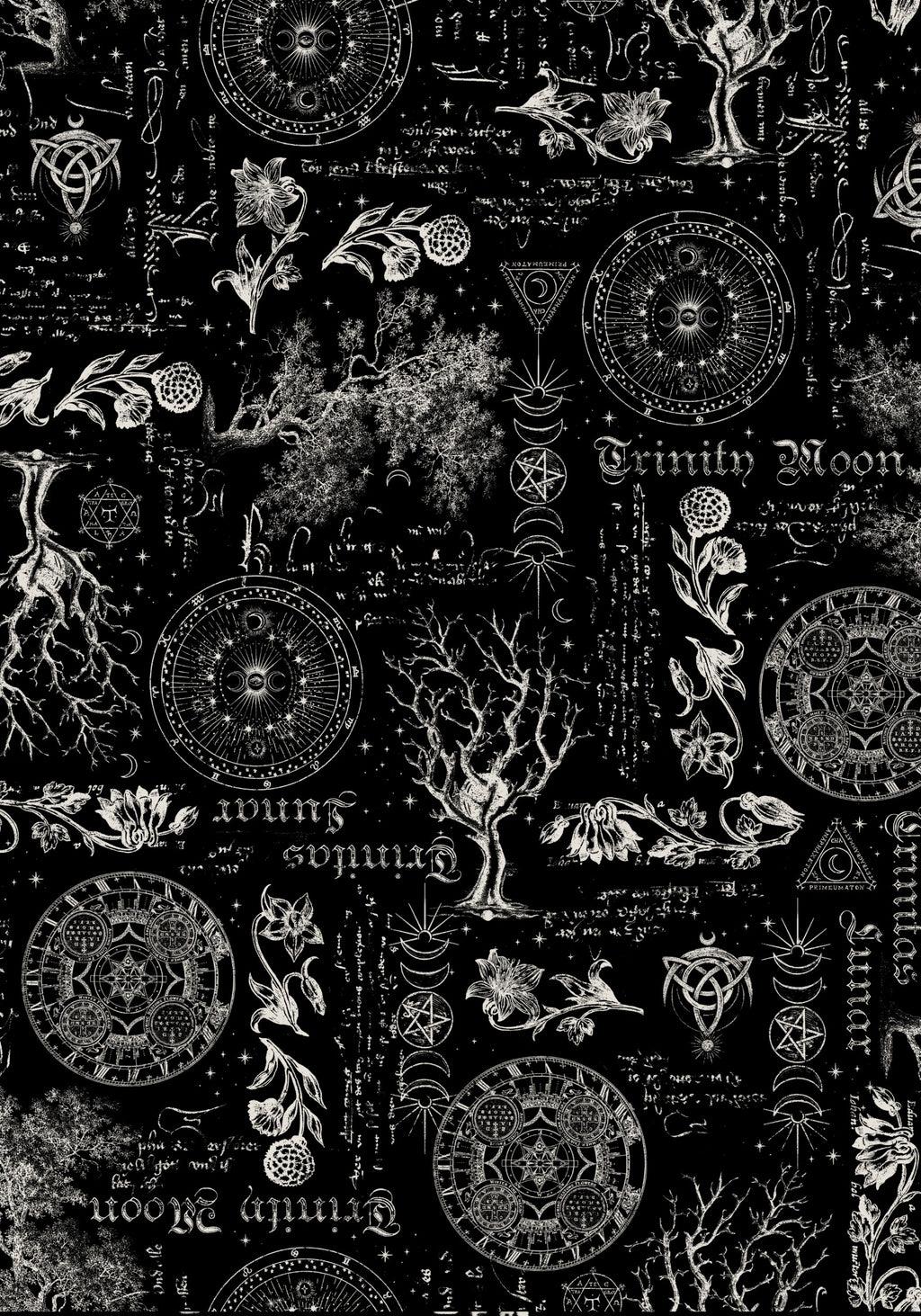 Trinity Moon Print Pull On Culotte Product Image