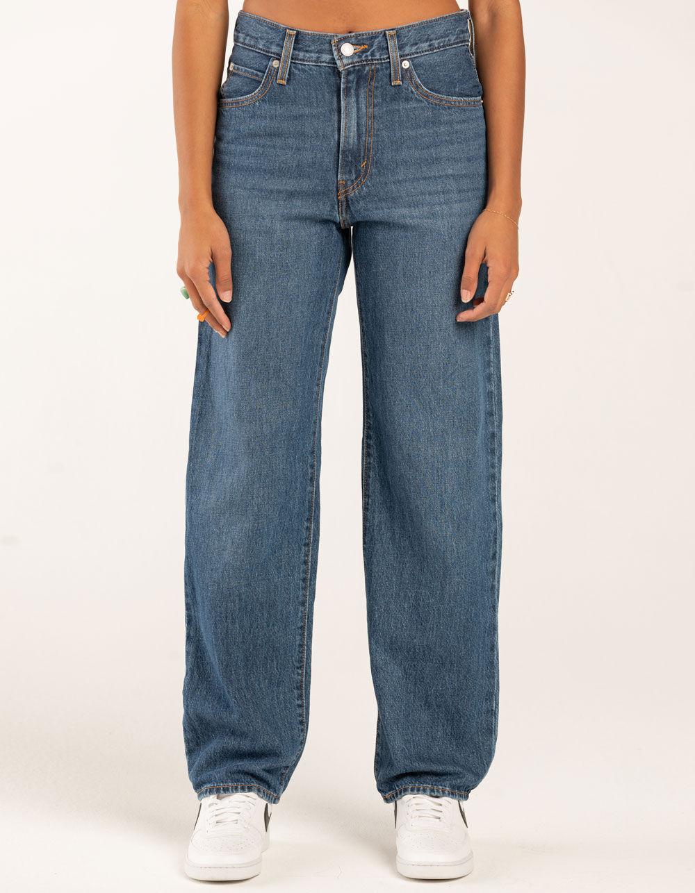 LEVI'S 94 Baggy Womens Jeans - Indigo Worn In - INDIGO DNM Product Image