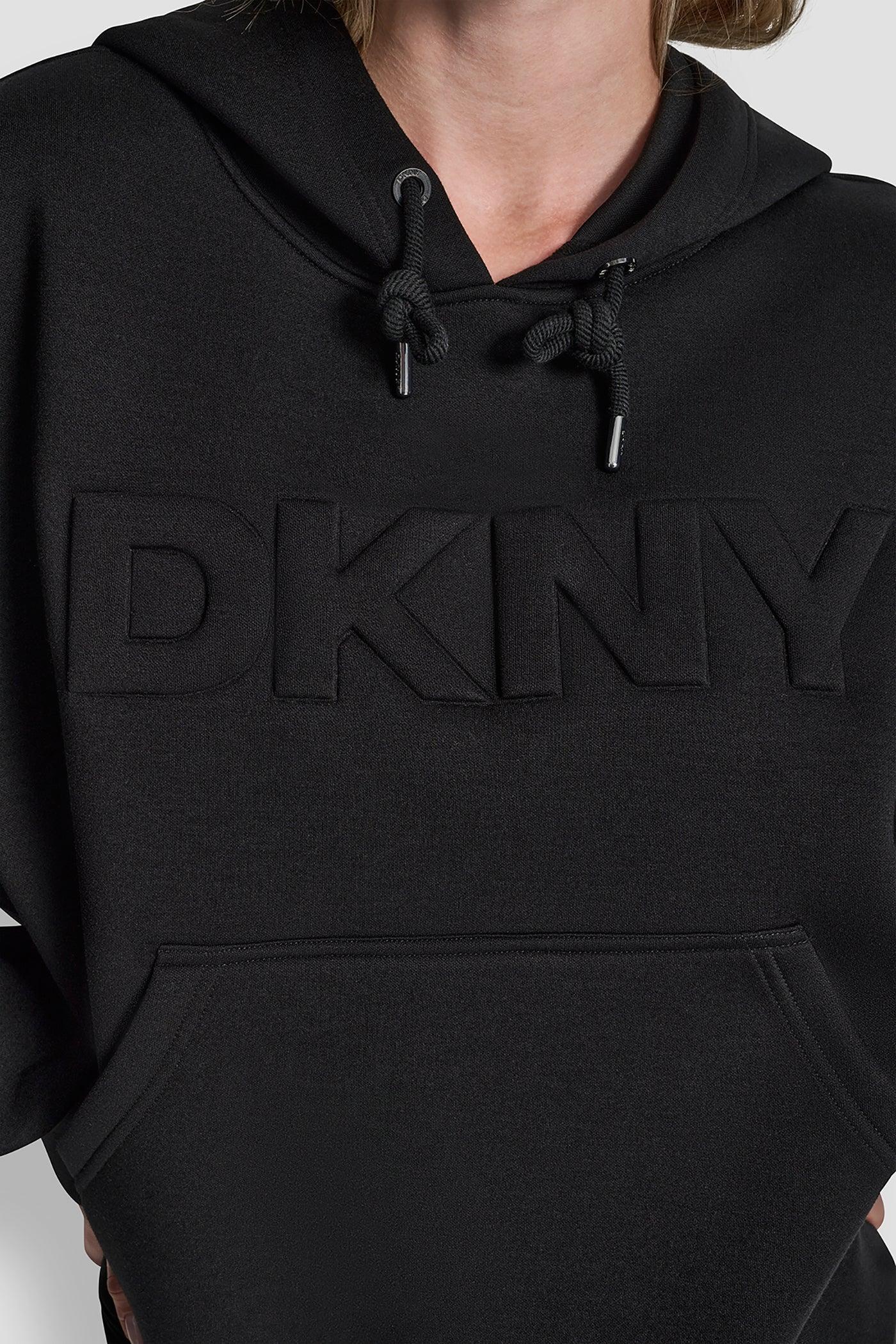 LOGO EMBOSSED SCUBA HOODIE Product Image