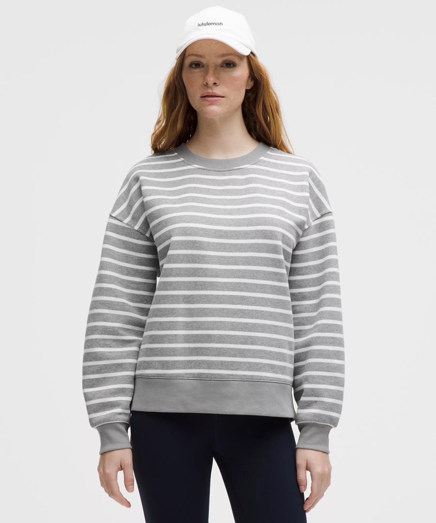 Perfectly Oversized Fleece Crewneck Pullover Product Image