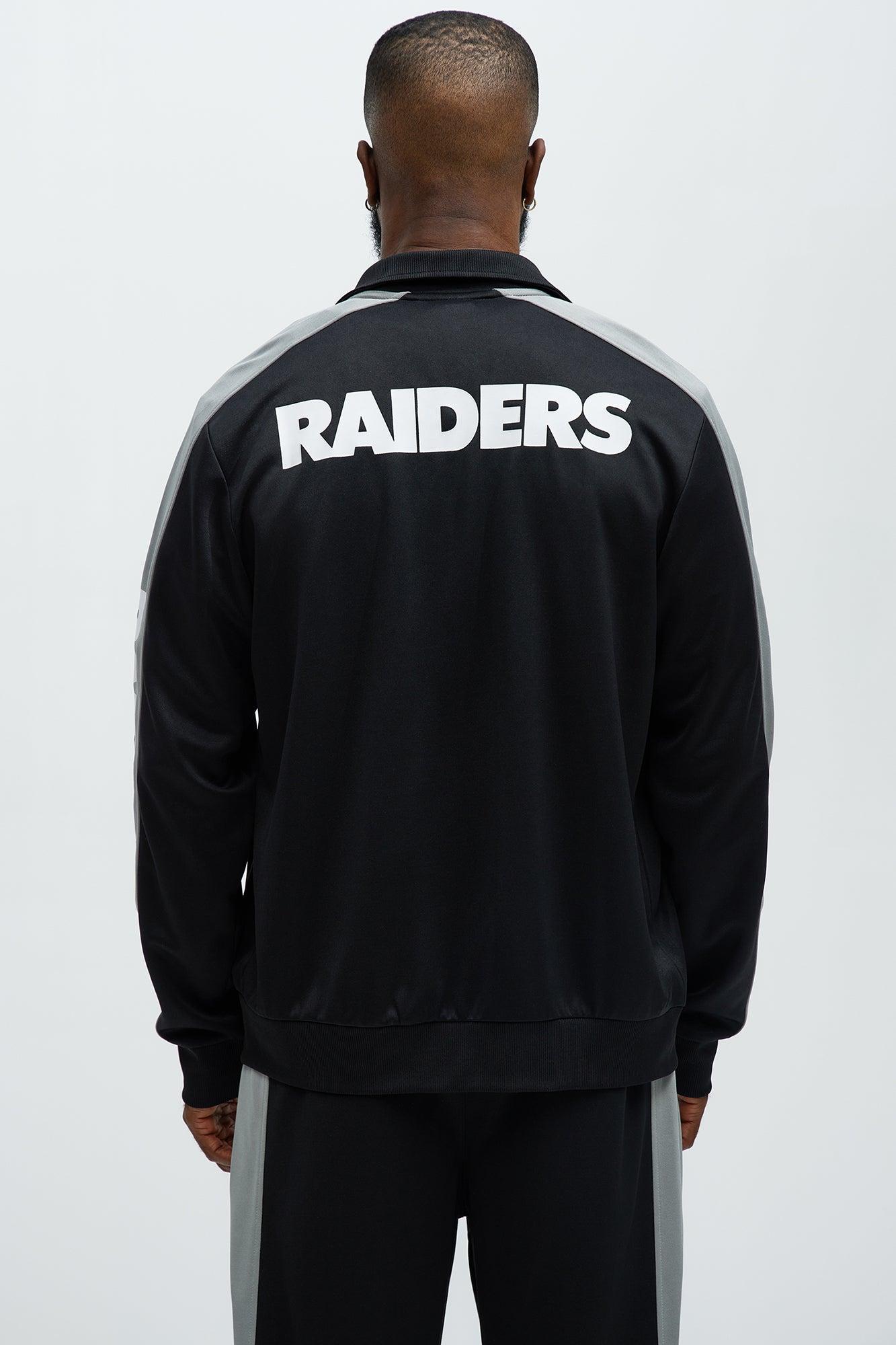 Raiders Stand By Track Jacket - Black Male Product Image