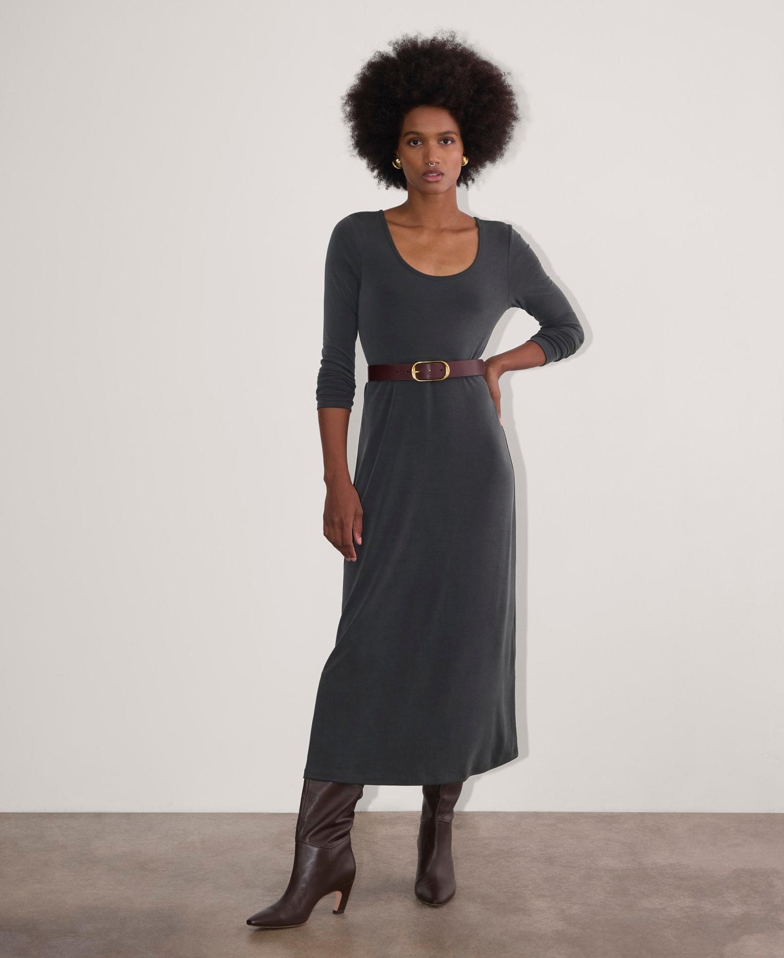 The Maddie Dress in Butterknit Product Image