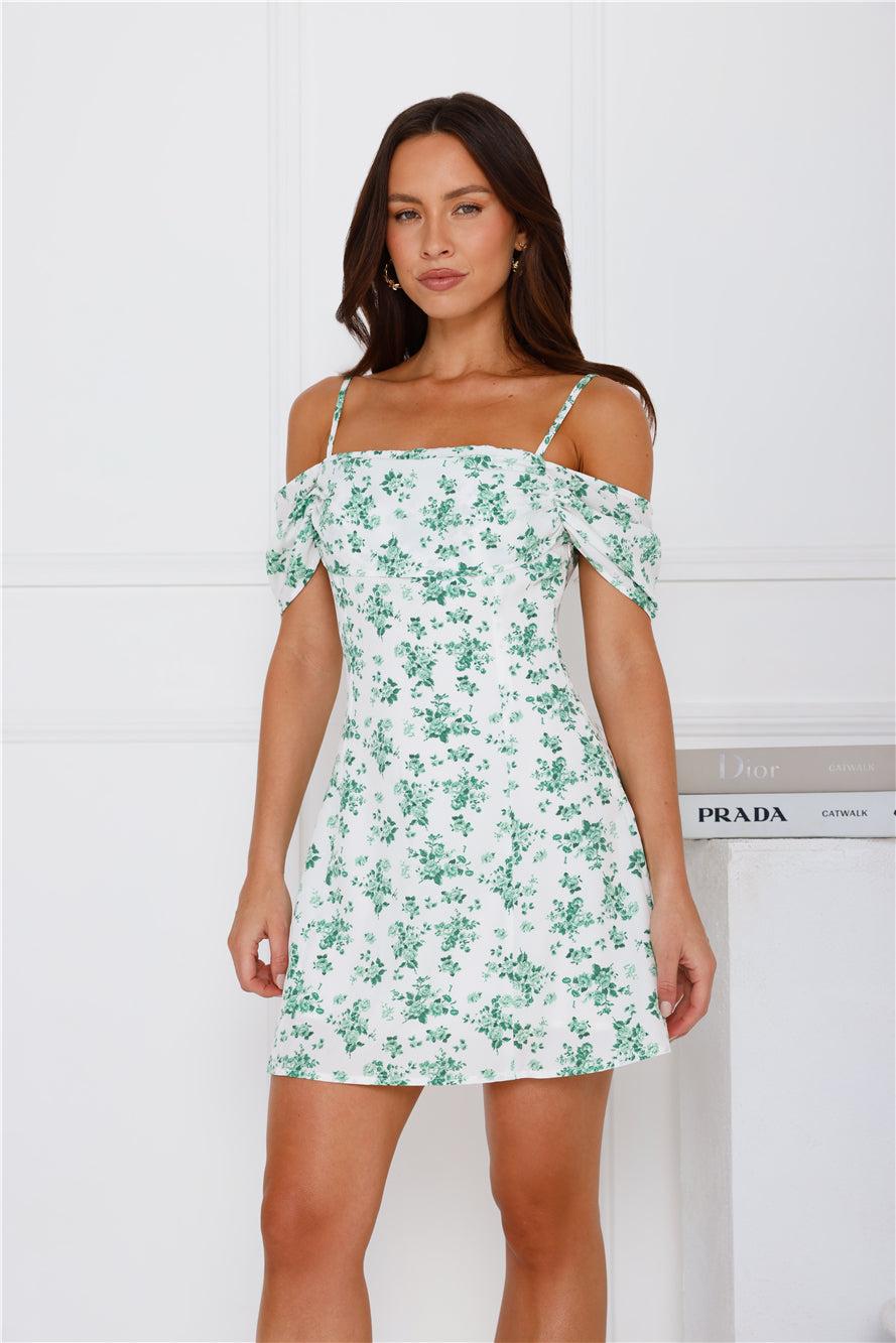 Freya Mini Dress White Product Image